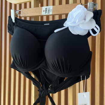 Rrobabanjo me kupa dhe mbathje e plotë e trëndafil zbukurues