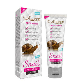 Krem riparues Snail për duart & këmbët