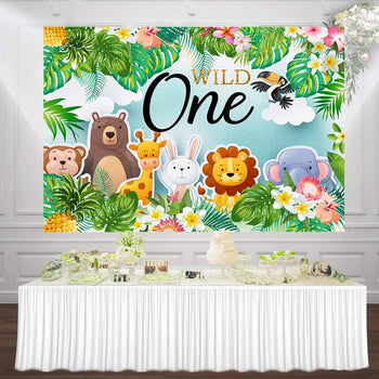 Baner për ditëlindje me Zoo