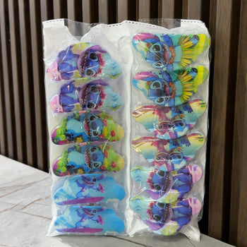 Kapëse flokësh me Stitch në formë reje