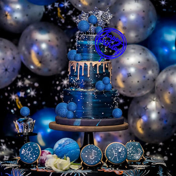 Cake toppers sferik me xixa
