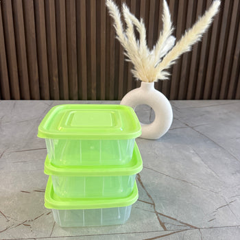 Set tasa plastike x3