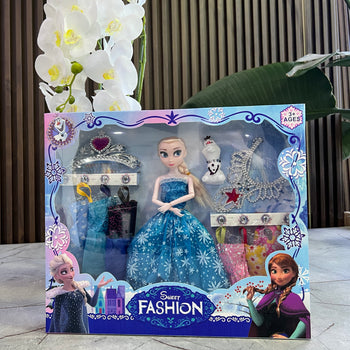 Elsa me garderoben & bretkosen e saj Sven