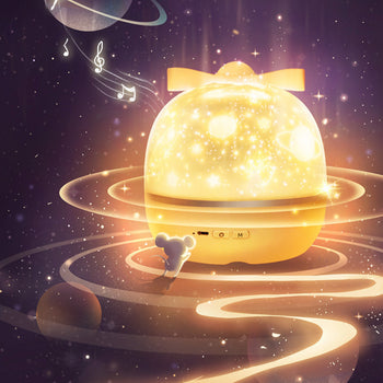 Miniprojektor që shërben si dritë nate