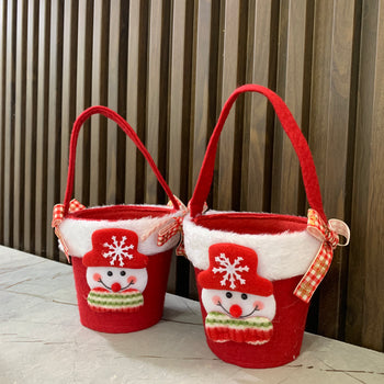 Kuti karamelesh me motive festive me dorezë