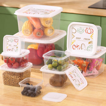 Set me 4 tasa katrore “Keep Fresh” me përmasa të ndryshme