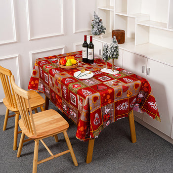 Mbulesë tavoline tekstili me motive Krishëlindjesh