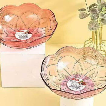 Frutiere akriliku me detaje të punuara në formë lulesh