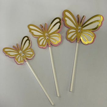 Dekor për tortën x3 (cake topper)