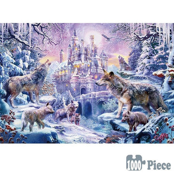 Puzzle me ujqër me 100 copëza