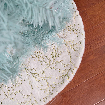 Shtrojë për pemë festive me degë gold