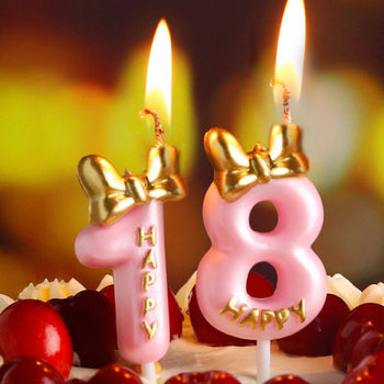 Qirinj torte me numra me fjongo