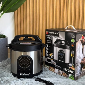 Tenxhere elektrike me presion 6L 1200W