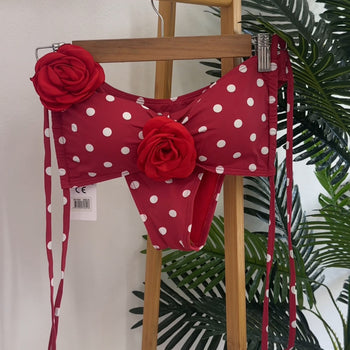 Rrobabanjo me pika dhe trëndafil