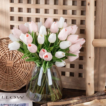 Buqetë tulipane artificiale