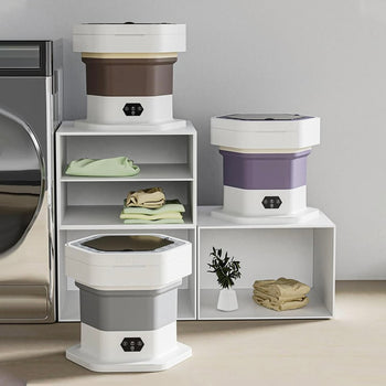 Mini lavatrice elektrike me palosje, 10L