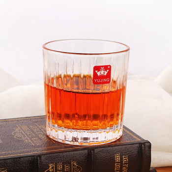 Gotë Whisky qelqli, set 6 copë