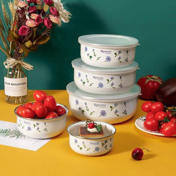 Set tasash “ Enamel Fresh Bowl”