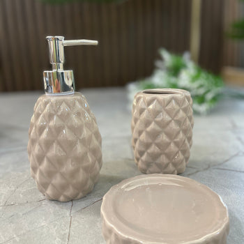 Set qeramike me aksesore tualeti x3