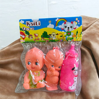Set Kaili toys  bebe + biberon