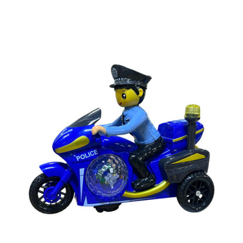 Polici me motor