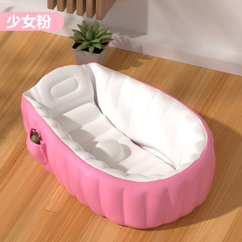 Krevat me fryrje për larjen e bebit, i butë, praktik dhe i sigurt për një larje komode