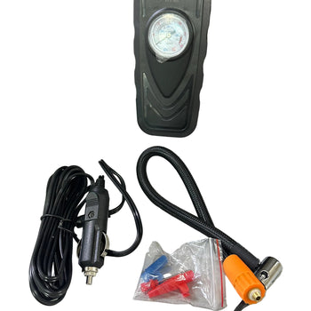 Pompë ajri portative për makinë me manometër presioni