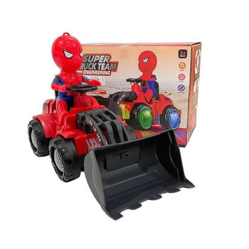 Super truck team                      Siperman me skavator loder