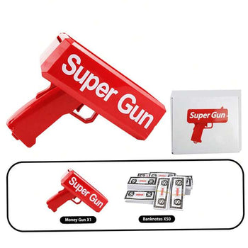 Pistoletë “Super Gun” për hedhje parash