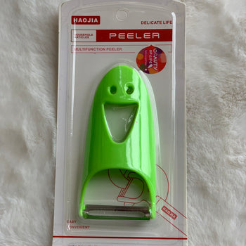 Qëruese inoksi + plastike për fruta perime