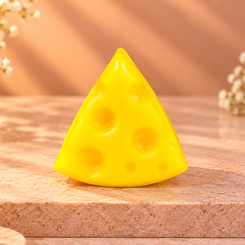 Squishy djathi në formë trekëndore