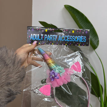 Rreth flokësh unicorn për festa