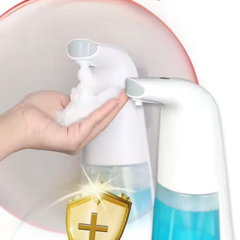 Dispenser automatik për sapun shkumë, me sensor