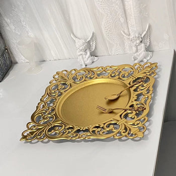 Pjatë dekorative katrore për evente