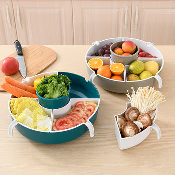 Organizues kuzhine me 5 hapësira plastike