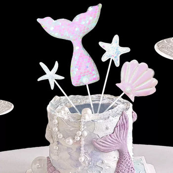 Dekor për tortë sirenë (cake topper)