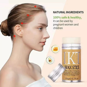 Wax Stick për flokë, fiksim i pastër dhe i qëndrueshëm