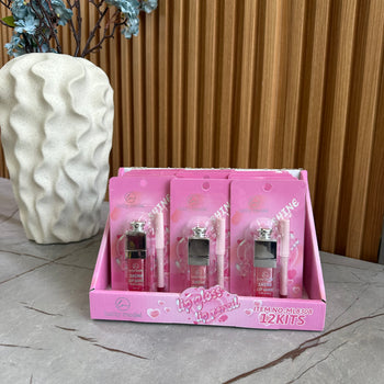 Set lip gloss + laps për buzë