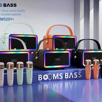 Boks muzike me mikrofonë M3201+