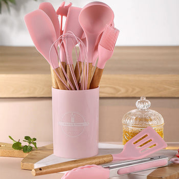 Set me aksesorë për servirje silikoni “Kitchen & Dining”