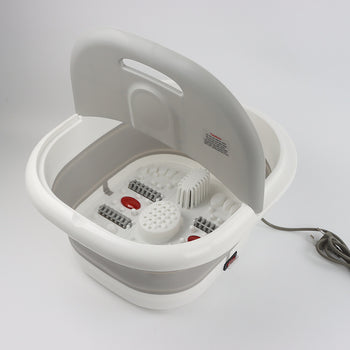 Folding foot bath