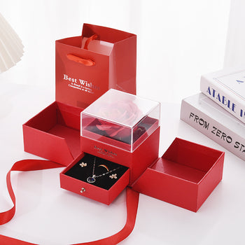 Kuti paketimi me hapje për bizhuteri