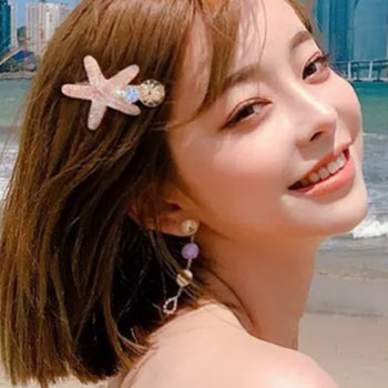 Set me dy kapëse për verë me yll deti