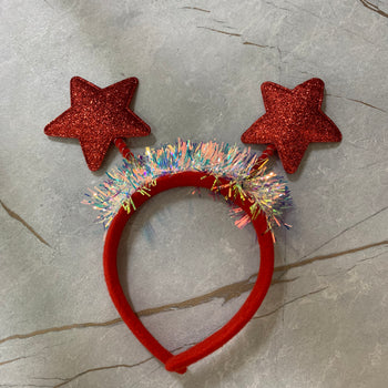 Rreth për kokën me yje me xixa për Vitin e Ri