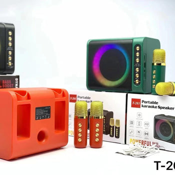 Boks muzike me mikrofon T-203