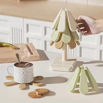 Pads silikoni në formë lule për të vendosur enë të nxehta