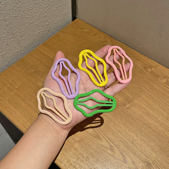 Set me 2 kapëse flokësh të formave të ndryshme