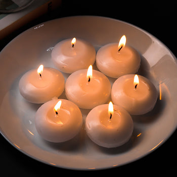 Qirinj lundrues Floating Candle, set 16 copë
