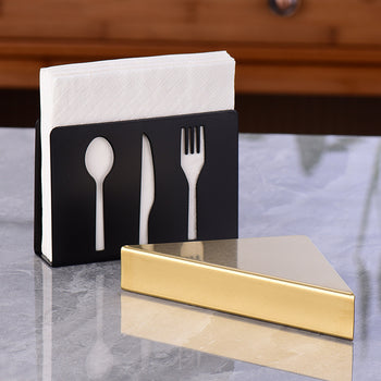 Mbajtëse metalike për pecetat e kuzhinës