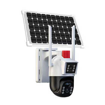 Kamerë sigurie solare 4K me panel diellor dhe lidhje WiFi
